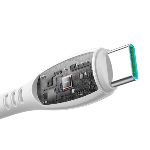 Kabel przewód USB-C S-A59 Vibrant Series 60W 1.2m - biały JOYROOM