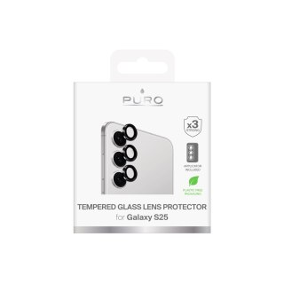 Szkło hartowane na soczewki aparatu do Samsung Galaxy S25 Single Camera Lens PURO