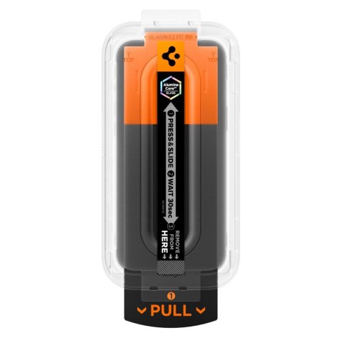 Szkło hartowane z aplikatorem na iPhone 16 Pro Max / 17 Pro Max Glas.TR EZ Fit Pro SPIGEN