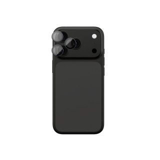 Szkło na aparat na iPhone 17 Pro / Pro Max Sapphire z szarą ramką AmazingThing