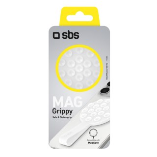 Uchwyt do telefonu smartfona z przyssawką uszkiem MagSafe - biały SBS