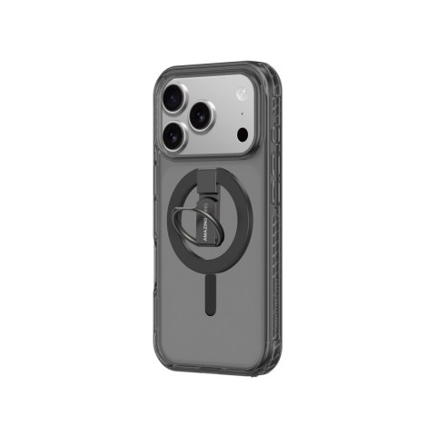 Etui case na iPhone 17 Pro Max Titan Pro Grip Ring Set MagSafe - czarne AmazingThing