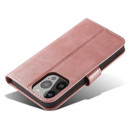 Etui ochronne z klapką do Samsung Galaxy S25 Ultra Magnet Case - różowy