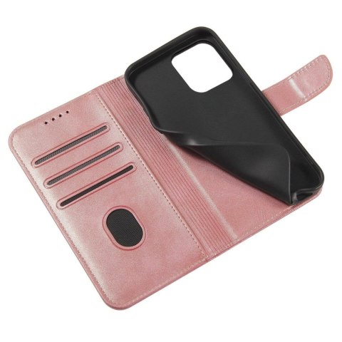 Etui ochronne z klapką do Samsung Galaxy S25 Ultra Magnet Case - różowy