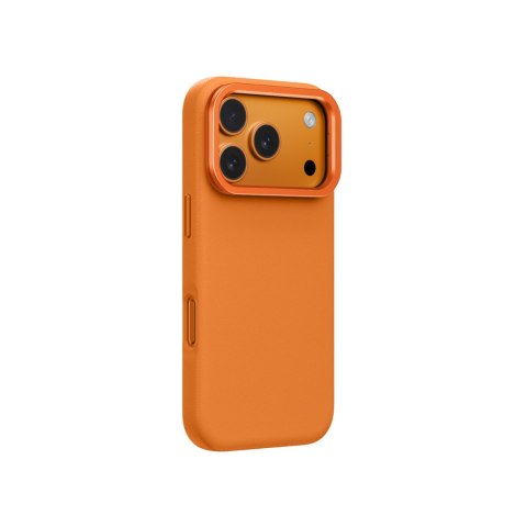 Etui pokrowiec case na iPhone 17 Pro Glamour - pomarańczowe AmazingThing