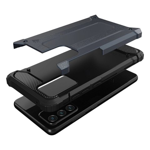 Pancerne hybrydowe etui pokrowiec na Samsung Galaxy A26 Hybrid Armor - niebieski