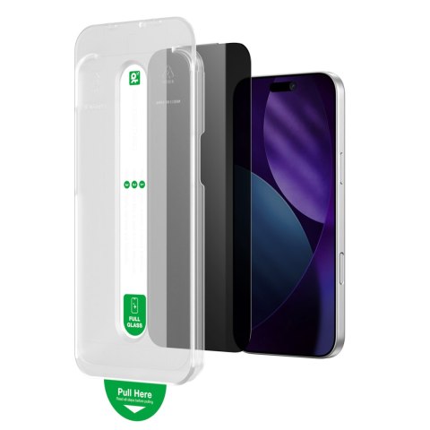 Szkło hartowane prywatyzujące na iPhone 17 Pro Titan Vision 7 AmazingThing