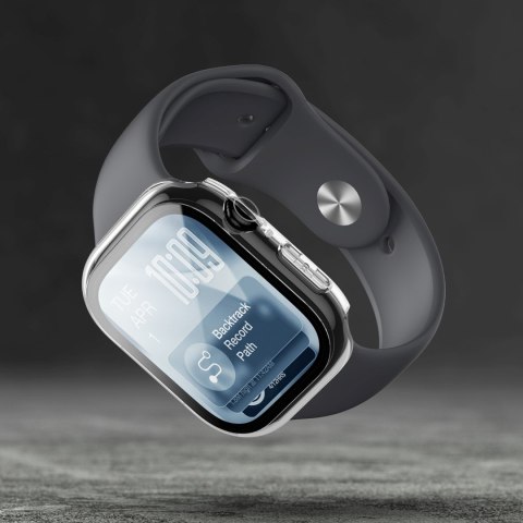 Szkło ochronne z etui na Apple Watch Series 11 46 mm Radix - przezroczyste