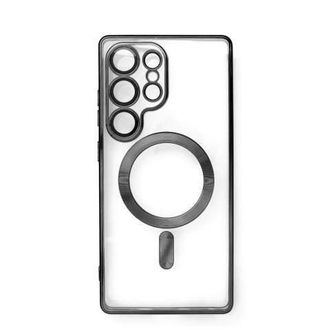 Etui galwanizowane na iPhone 16e Electroplated Case z MagSafe - czarne HURTEL