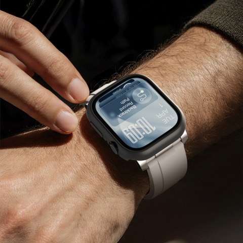 Etui ochronne na Apple Watch Series 11 46mm Minimal - czarne AmazingThing
