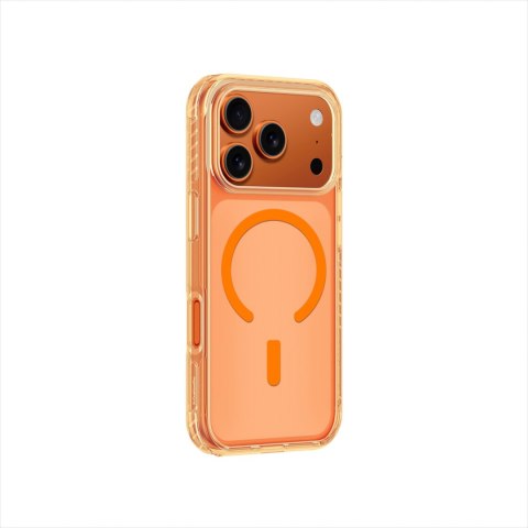 Etui pokrowiec case na iPhone 17 Pro Titan Pro MagSafe - pomarańczowy AmazingThing