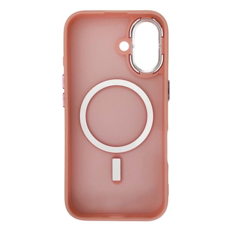 Etui pokrowiec na iPhone 16e Fashion Case z MagSafe - różowy HURTEL