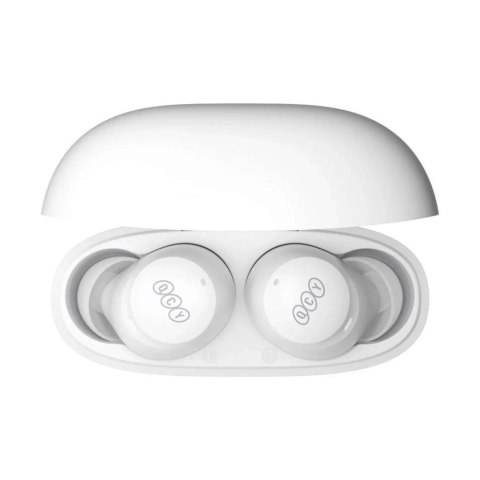 Słuchawki bezprzewodowe dokanałowe HT07 ArcBuds Bluetooth TWS - białe QCY