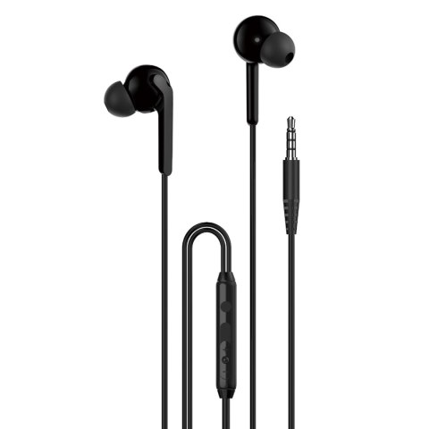 Słuchawki przewodowe dokanałowe X3+ USB-C - czarne DUDAO