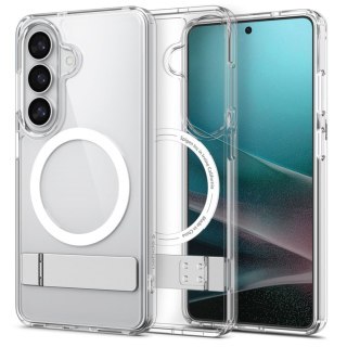 Etui case na Samsung Galaxy S26 Ultra Hybrid S Mag MagSafe - przezroczysto-białe SPIGEN
