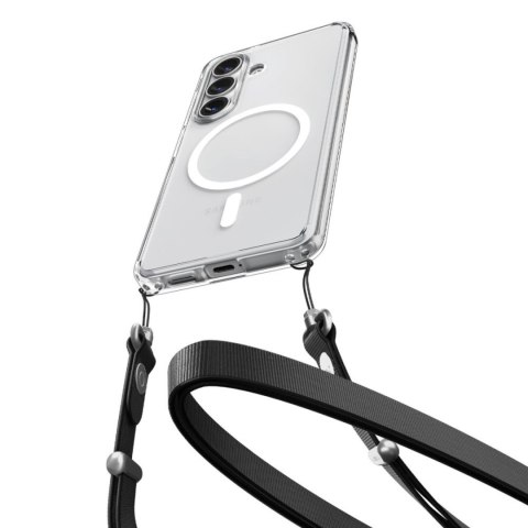 Etui na Samsung Galaxy S26+ Ultra Hybrid Mag MagSafe - przezroczysto-białe SPIGEN