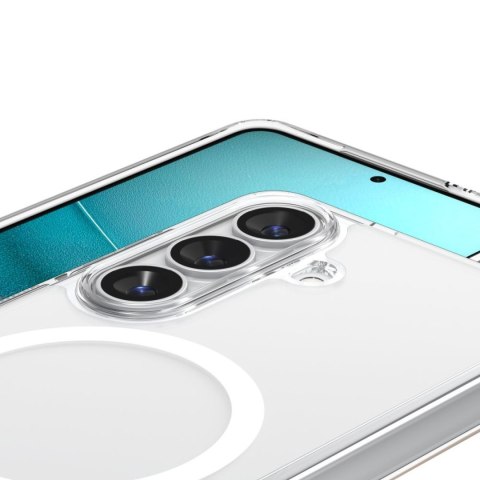 Etui na Samsung Galaxy S26+ Ultra Hybrid Mag MagSafe - przezroczysto-białe SPIGEN