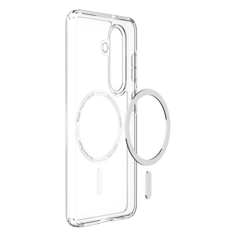 Etui na Samsung Galaxy S26+ Ultra Hybrid Mag MagSafe - przezroczysto-białe SPIGEN