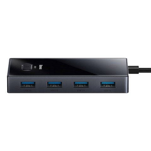 Hub Rozdzielacz USB-C do 4x USB-A - szary BASEUS