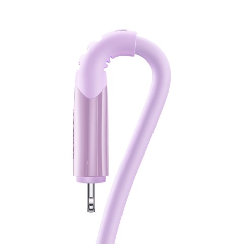 Kabel przewód USB-A - iPhone Lightning Vibrant Series 3A 1.2m - fioletowy JOYROOM