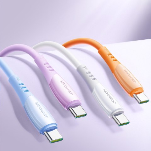 Kabel przewód USB-C Vibrant Series 60W 1.2m - fioletowy JOYROOM