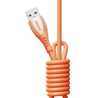 Kabel przewód USB-C - iPhone Lightning Vibrant Series 30W 1.2m - pomarańczowy JOYROOM