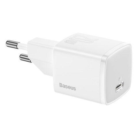 Ładowarka sieciowa USB-C PD Cube 20W - biała BASEUS