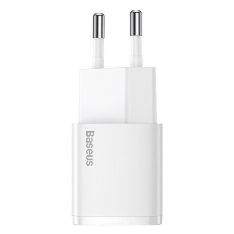 Ładowarka sieciowa USB-C PD Cube 20W - biała BASEUS