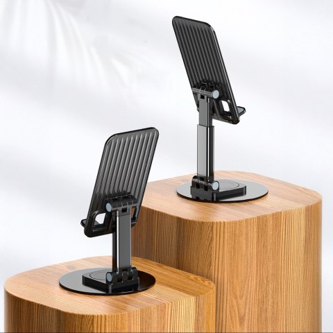 Podstawka stojak stabilny pod telefon tablet - czarny WOZINSKY