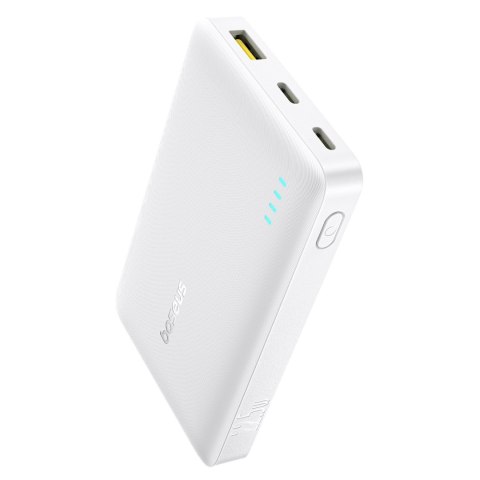 Powerbank 10000mAh 22.5W EnerFill FP21 USB-A USB-C z kablem USB-C - biały BASEUS