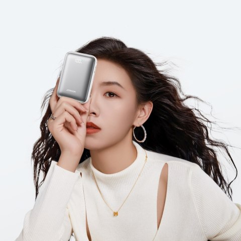Powerbank 20000mAh 22.5W USB-C z podwójnym kablem - biały JOYROOM
