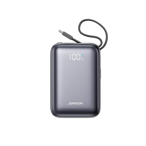 Powerbank 20000mAh 22.5W USB-C z podwójnym kablem - czarny JOYROOM