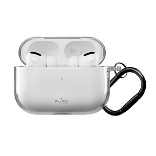 Etui pokrowiec na słuchawki AirPods Pro 3 0.3 Nude - przezroczysty PURO