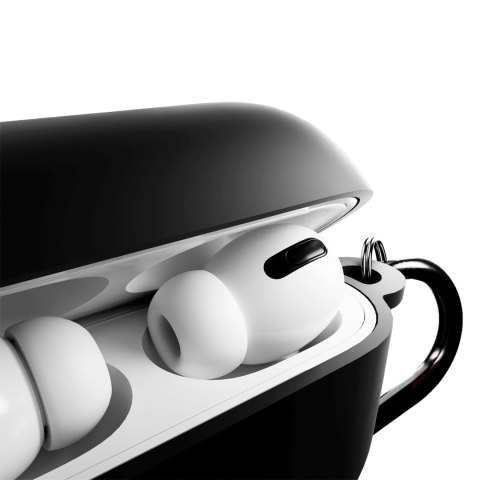 Etui pokrowiec na słuchawki AirPods Pro 3 Icon - czarny PURO