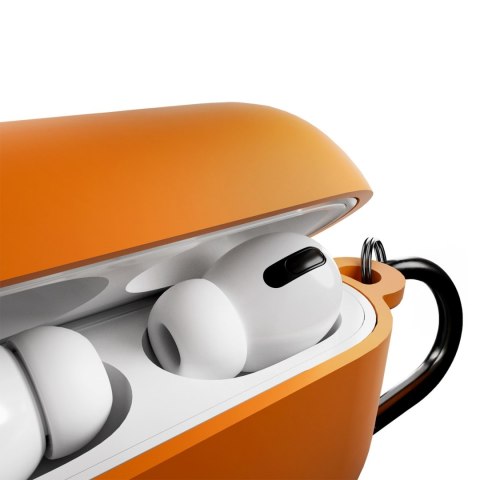 Etui pokrowiec na słuchawki AirPods Pro 3 Icon - pomarańczowy PURO