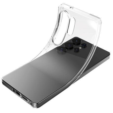 Etui silikonowe case do Samsung Galaxy S25 Ultra 03 Nude - przezroczysty PURO