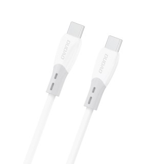 Kabel przewód z silikonowym oplotem USB-C L25SC 60W 1m - biały DUDAO