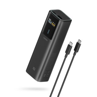 Powerbank 10000mAh USB-C USB-A 150W - czarny CUKTECH