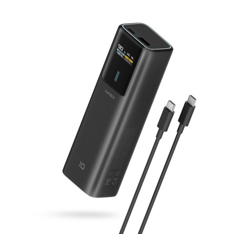 Powerbank 10000mAh USB-C USB-A 150W - czarny CUKTECH