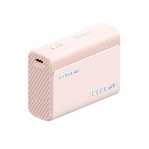 Powerbank 10000mAh USB-C USB-A 30W - różowy CUKTECH