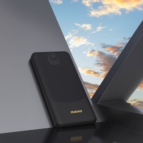 Powerbank 20000mAh USB-A K10Pro 2.4A - czarny DUDAO