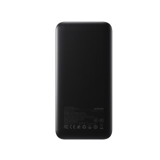 Powerbank z wyświetlaczem cyfrowym 20000mAh USB-A USB-C 22.5W - czarny JOYROOM