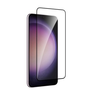 Szkło hartowane do Samsung Galaxy S25+ S24+ z czarną ramką Frame Tempered Glass PURO