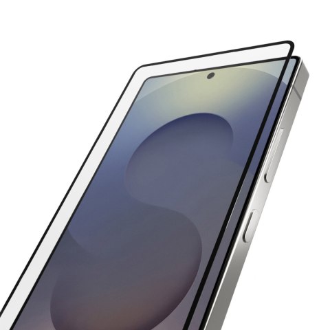 Szkło hartowane do Samsung Galaxy S25 Ultra z czarną ramką Frame Tempered Glass PURO