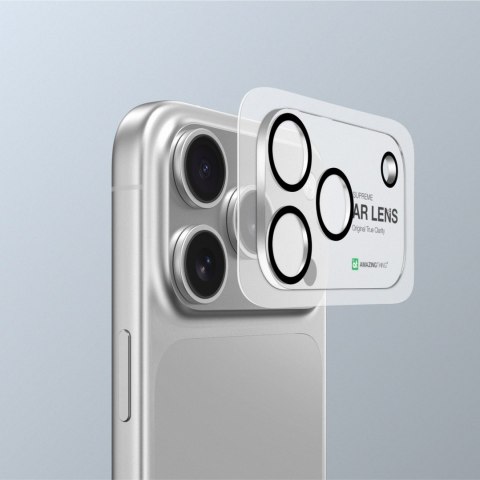 Szkło ochronne na wyspę aparatu do iPhone 17 Pro Full Lens Glass AmazingThing