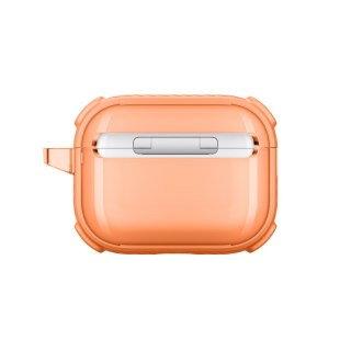 Etui ochronne do AirPods Pro 3 Titan Pro Mag Case Clear - pomarańczowe AmazingThing