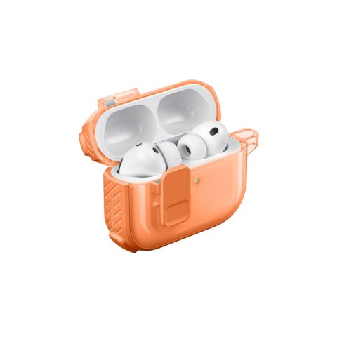 Etui ochronne do AirPods Pro 3 Titan Pro Mag Case Clear - pomarańczowe AmazingThing