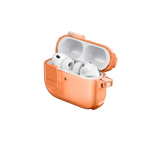 Etui ochronne do AirPods Pro 3 Titan Pro Mag Case Clear - pomarańczowe AmazingThing