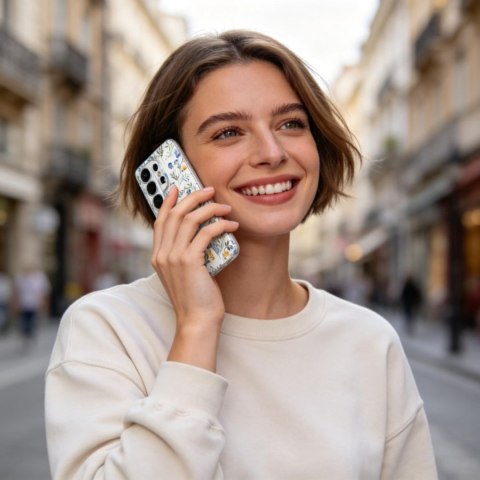 Etui pokrowiec na Samsung Galaxy S26 Ultra FlexAir - kolorowe kwiaty Tech-Protect