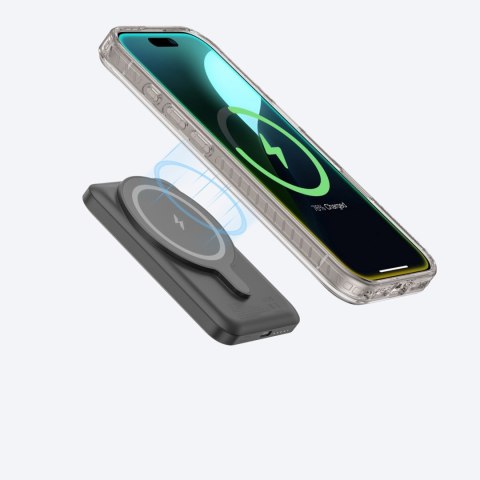 Etui silikonowe do iPhone 16 Pro Max Titan Pro Mag Case - szare AmazingThing